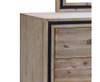 JAYCE 6 DRAWER DRESSING TABLE WITH MIRROR - AS PICTURED