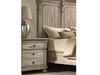 BOSTON 2 DRAWER BEDSIDE TABLE  - PROVINCIAL GREY