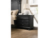 BOSTON QUEEN  6 PIECE (THE LOT) BEDROOM SUITE - AGED BLACK