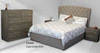 QUEEN METRO QUILTED LINEN BED