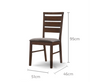 HARTWELL (SET OF 2) DINING CHAIR - CAPPUCCINO