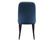 MADDOX (SET OF 2) PU PADDED DINING CHAIR - NAVY