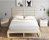 DOUBLE MAUDE WOODEN BED FRAME - NATURAL