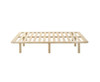 SINGLE NIVEAN BED FRAME - NATURAL