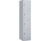 KENZIE FOUR-DOOR  OFFICE - GYM - STORAGE - SHED - LOCKER WITH 3-DIGIT COMBINATION LOCK  - GREY