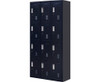 KENZIE STANDARD LOCK 12 DOOR  OFFICE - GYM - STORAGE - SHED - LOCKER - BLACK