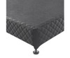 FEATHER COMFORT QUEEN BASE ONLY FOR MATTRESS  - CHARCOAL