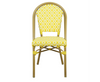 ILLANA (SET OF 2) OUTDOOR DINING CHAIR - YELLOW