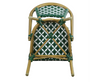 ILLANA (SET OF 2) OUTDOOR DINING CHAIR - GREEN