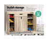 SUMNER SHOE CABINET STORAGE - WOOD