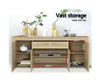 HAMILTON 4 DOOR SIDEBOARD  CABINET - WOOD