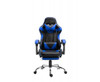 EUGENE RECLINING OFFICE COMPUTER GAMING CHAIR  WITH FOOTREST -  BLUE