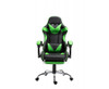 EUGENE RECLINING OFFICE COMPUTER  GAMING CHAIR  WITH FOOTREST -  GREEN