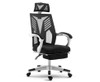 CORVINA RECLINING OFFICE COMPUTER  CHAIR  - BLACK & WHITE