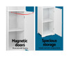 FLAVIAN BATHROOM STORAGE TALL CABINET - WHITE