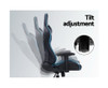 WILBUR OFFICE COMPUTER GAMING CHAIR - BLACK & BLUE