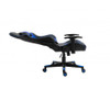 AGNELLE RECLINING OFFICE COMPUTER GAMING CHAIR - BLACK & BLUE