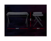 ELYSIAN COMPUTER GAMING DESK WITH LED - BLACK