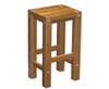 DELANEY WOODEN STURDY STOOL - NATURAL