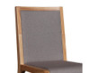 DEVERELL (SET OF 2) DINING CHAIR - GREY & ASH