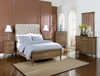 FAELYNN (6202) KING 6 PIECE (THE LOT) BEDROOM SUITE WITH PADDED HEADBOARD - AS PICTURED
