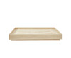 DOUBLE VIVICA FLOATING BED BASE FRAME - NATURAL OAK