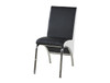 DANEIRIS (DC110) DINING CHAIR - 910(H) x 630(W) x 440(D) - BLACK & WHITE