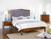 JANAYALEY (6203) QUEEN 3 PIECE (BEDSIDE) BEDROOM SUITE WITH PADDED HEADBOARD  - AS PICTURED