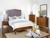JANAYALEY (6203) QUEEN 6 PIECE (THE LOT) BEDROOM SUITE WITH PADDED HEADBOARD  - AS PICTURED