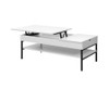 SPARROW LIFT-UP COFFEE TABLE - WHITE