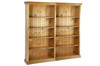 ANTALYA COLONIAL (AUSSIE MADE) BOOKCASE  - 2100(H) x 3000(W) x 240(D) - (2  SECTIONS) PIGEON PAIRED - ASSORTED COLOURS
