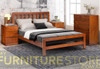 FLETCHER (AUSSIE MADE)  KING 3 PIECE (BEDSIDE) BEDROOM SUITE - ASSORTED COLOURS