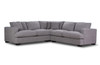 RYE 2.5 SEATER CORNER MODULAR LOUNGE SUITE - LIGHT GREY