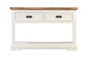 BALMAIN (AUSSIE MADE) CONSOLE TABLE WITH 2 DRAWERS - ASSORTED PAINTED COLOURS OR TWO TONE