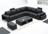 MORRIGAN CHAISE LOUNGE( MODEL-S733B) IN TOP GRAIN LEATHER + PVC - ASSORTED COLOURS