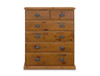 BATHURST (AUSSIE MADE) TALLBOY WITH 6 DRAWERS - ASSORTED COLOURS