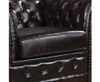 ALONDRA 3+2+1 SEATER GENUINE LEATHER SOFA LOUNGE SET - BURGANDY