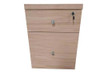 MAXI (CUSTOM MADE) 1 DRAWER DESK WITH FILING DRAWERS - 1200(W) X 600(D) -  ASSORTED COLOURS