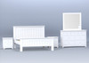 KING ANDREIA (CUSTOM MADE) 5 PIECE (DRESSER) BEDROOM SUITE -ASSORTED COLOURS