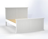 KING HAMPTON (CUSTOM MADE) 5 PIECE (DRESSER) BEDROOM SUITE - ASSORTED COLOURS