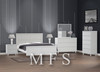 KING SWANWORTH (CUSTOM MADE) 6 PIECE (THE LOT) BEDROOM SUITE - ASSORTED COLOURS