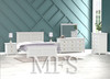 SINGLE OR KING SINGLE LANGLEY (CUSTOM MADE) 3 PIECE (BEDSIDE) BEDROOM SUITE - ASSORTED COLOURS