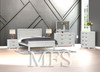 KING BROOKS (CUSTOM MADE) 4 PIECE (TALLBOY) BEDROOM SUITE - ASSORTED COLOURS