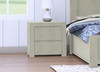 TAMPA (CUSTOM MADE) 2 DRAWER BEDSIDE TABLE - 600(H) x 600(W) x 420(D) - ASSORTED COLOURS