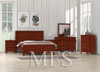 DOUBLE OR QUEEN (AUSSIE MADE) WINSLOW 3 PIECE (BEDSIDE) BEDROOM SUITE - ASSORTED COLOURS