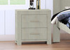 JUDDS (CUSTOM MADE) 2 DRAWER BEDSIDE TABLE - 590(H) x 580(W) x 400(D) - ASSORTED COLOURS