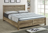 QUEEN VAUGHAN PANEL BED - OAK