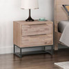 SENEGAL KING 5 PIECE (DRESSER) BEDROOM SUITE - LIGHT OAK