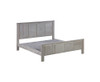 QUEEN ARMAND BED FRAME - WHITE ASH