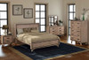 RITTENHOUSE KING 4 PIECE (TALLBOY) BEDROOM SUITE - SILVER BRUSHED